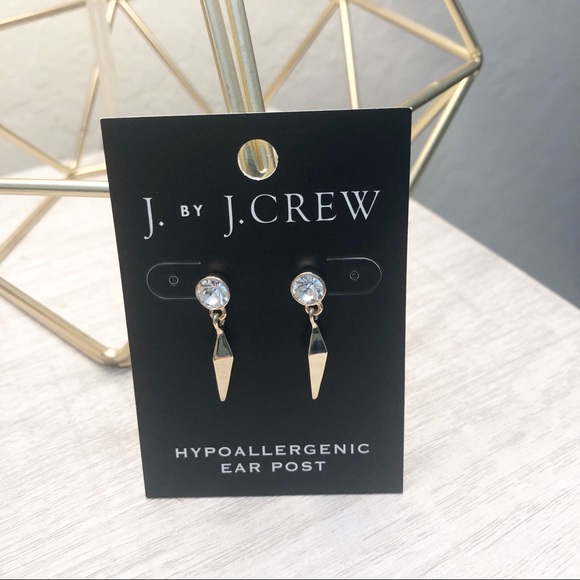 J. Crew Jewelry - J.CREW FACTORY golden spike drop earrings